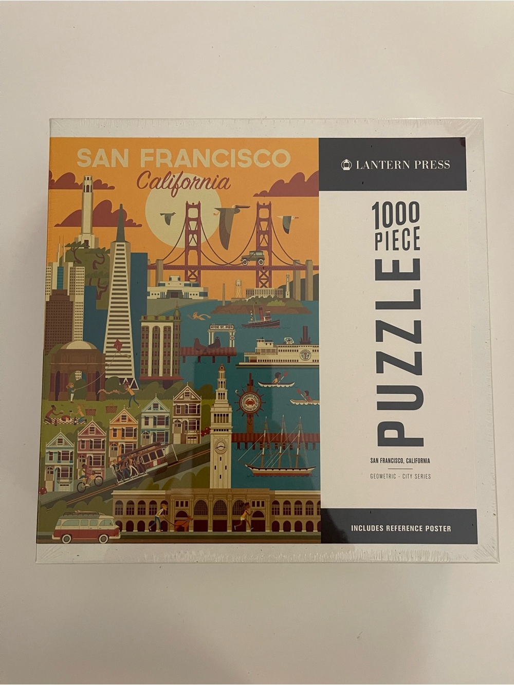 LANTERN PRESS San Francisco, California Geometric City Series 1000-Piece Puzzle-